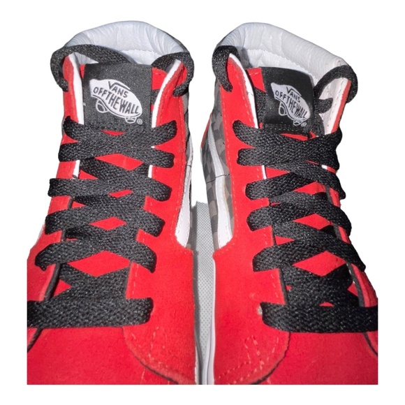 Vans Off The Wall Checkerboard Hi-top Sneaker US Sz Kids 3 - Picture 11 of 14